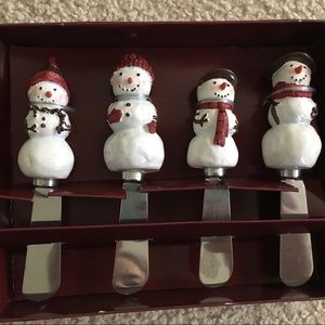 Warm Wishes Snowmen butter spreaders